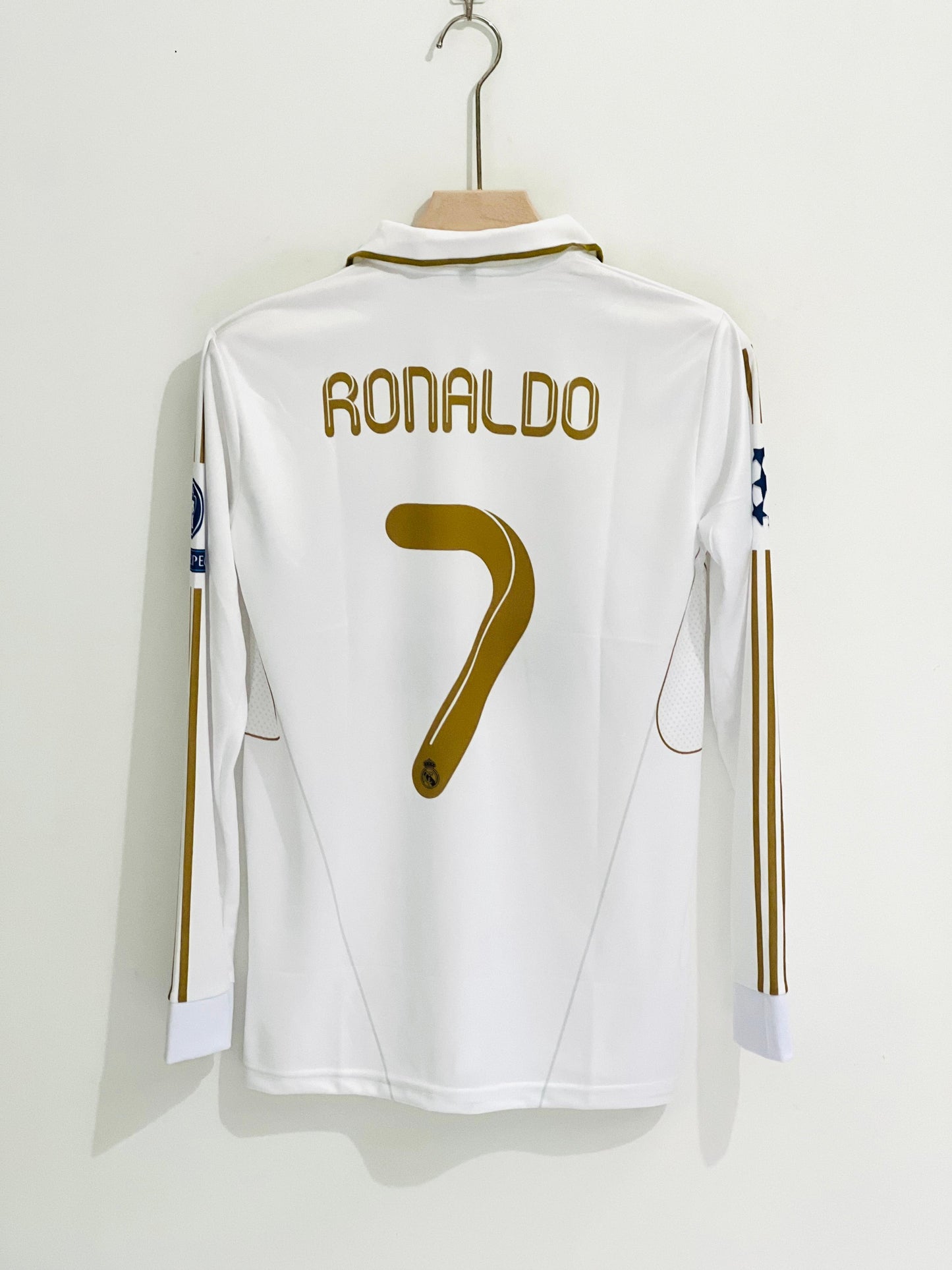 RONALDO REAL MADRID 2012 HOME KIT FULL SLEEVE