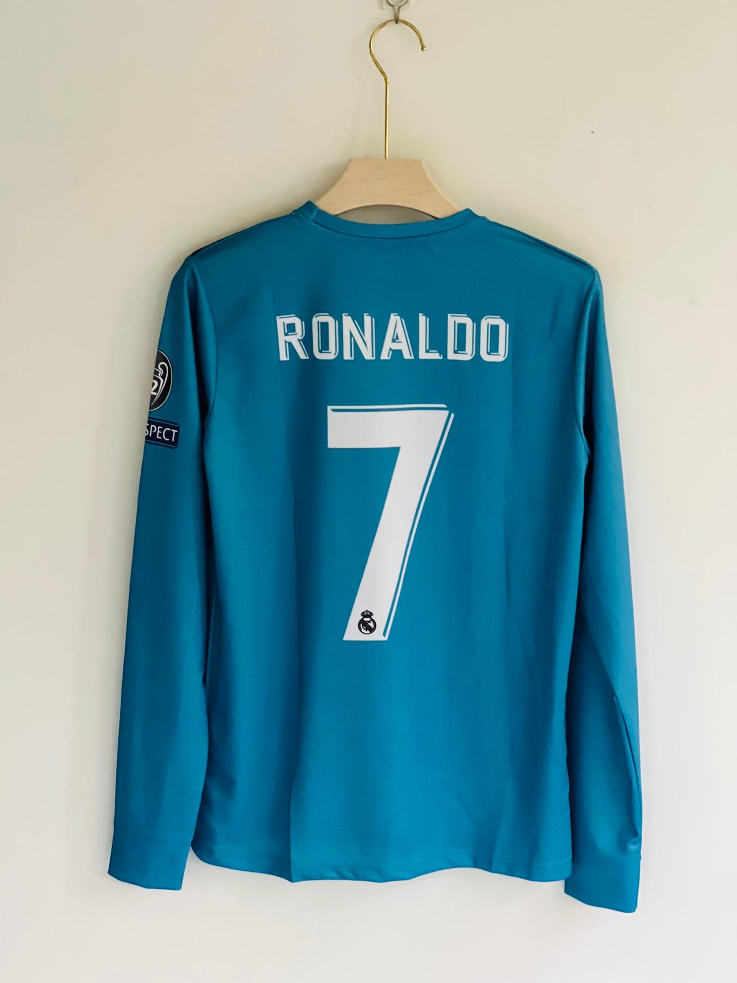 RONALDO REAL MADRID 2017 FULL SLEEV EMBROIDERY
