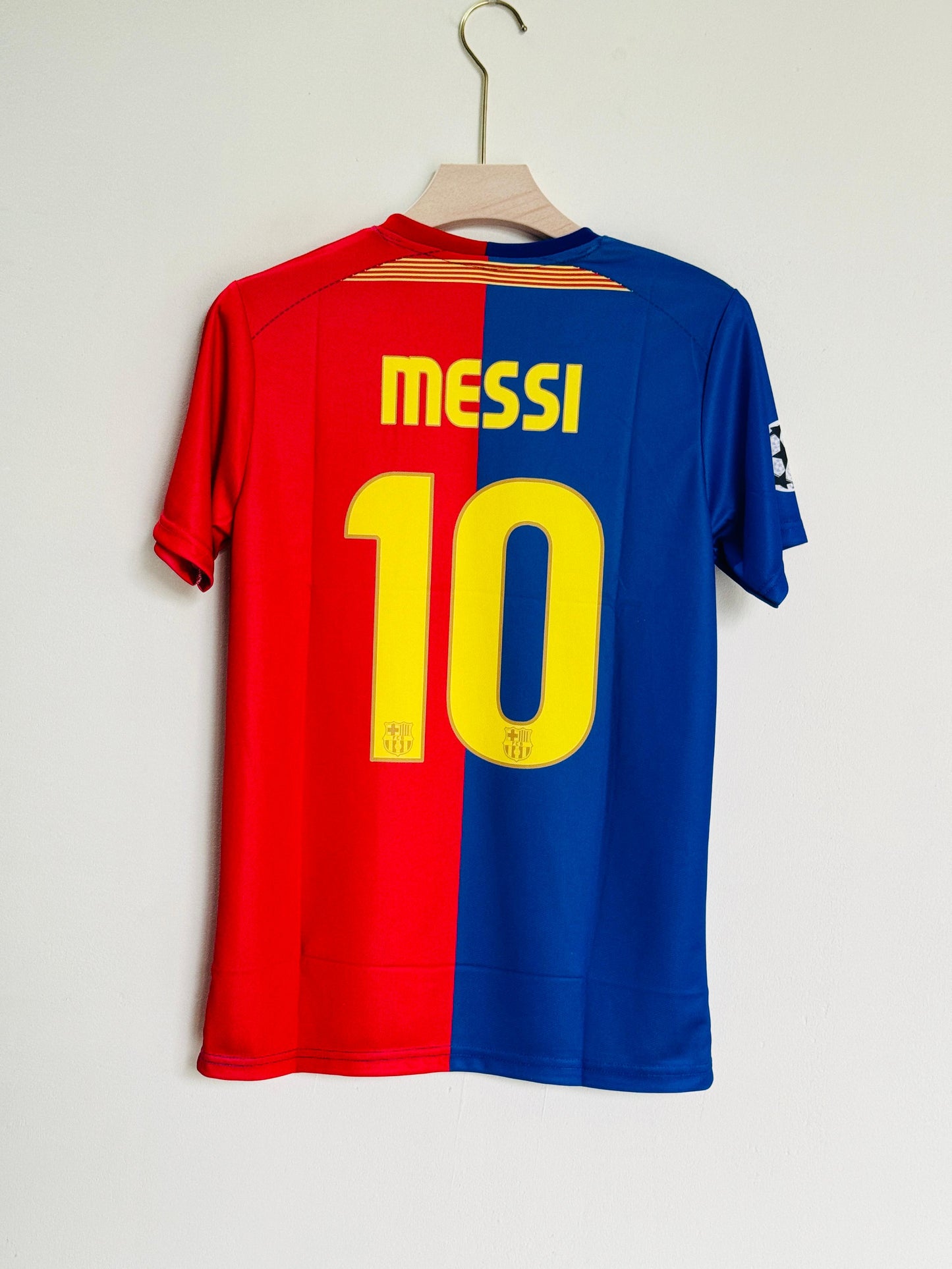 BARCELONA 2008-09 HOME KIT EMBROIDERY