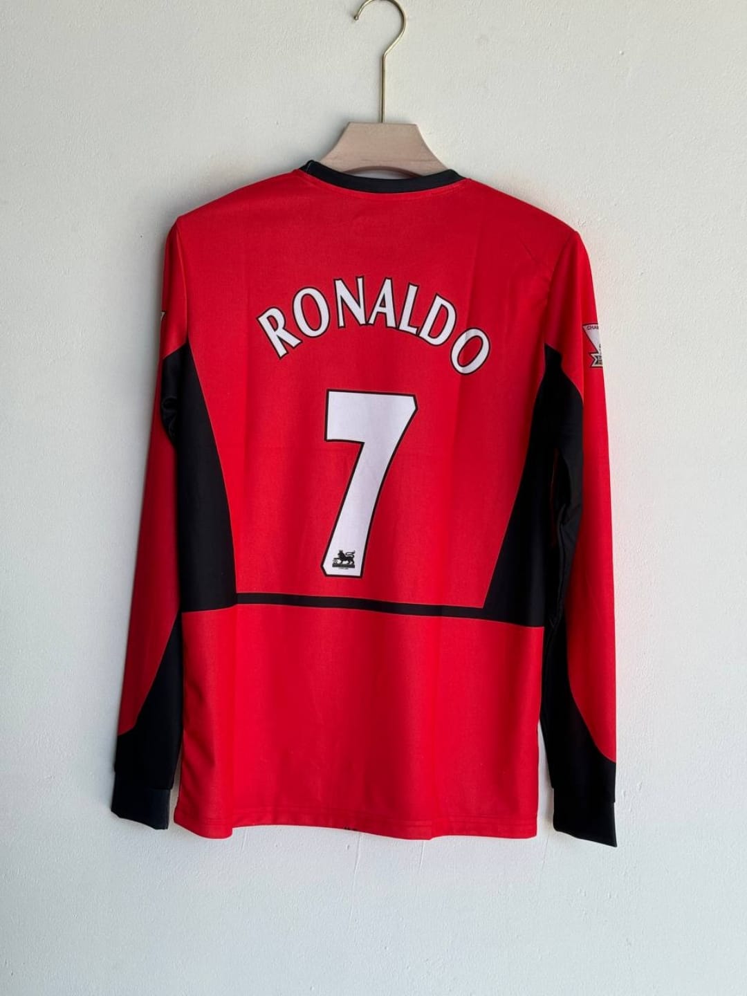 RONALDO MAN UNITED 02-03 HOME FULL SLEEVE KIT