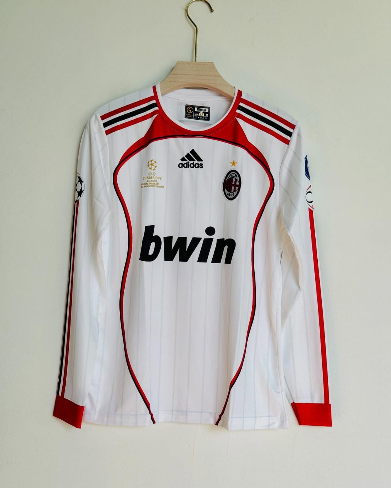 MALDINI MILAN 06-07 AWAY FULL SLEEVE KIT