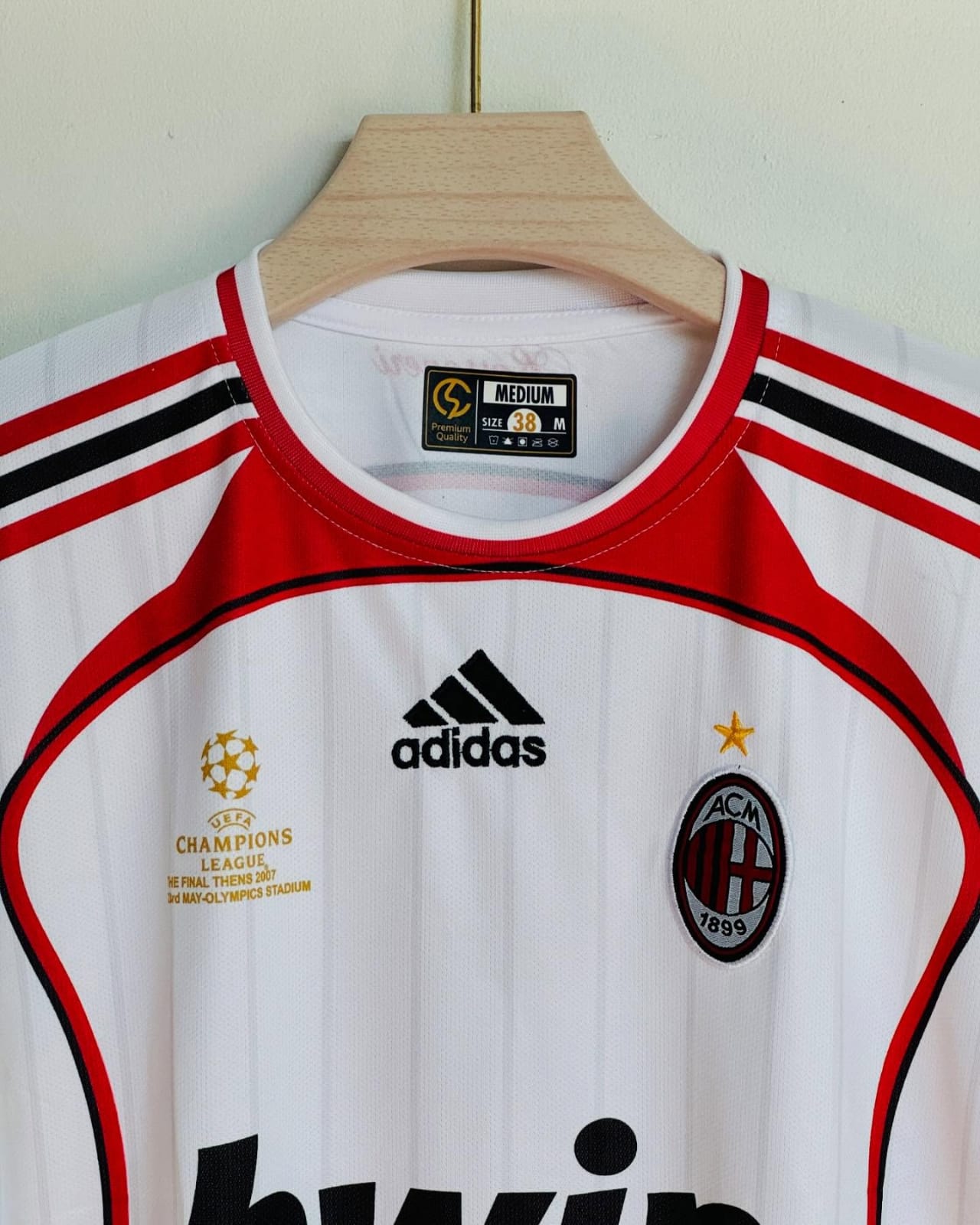 MALDINI MILAN 06-07 AWAY FULL SLEEVE KIT