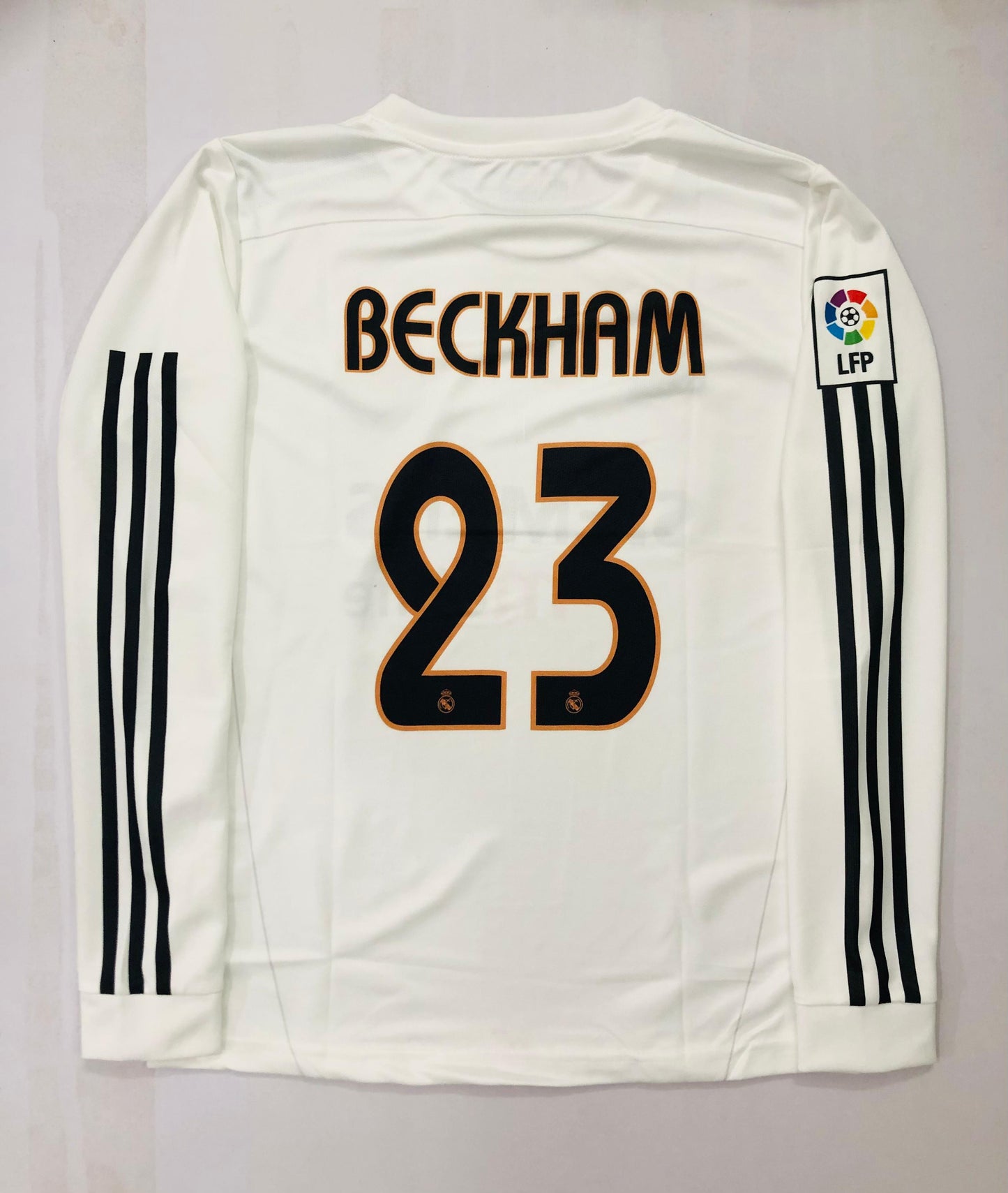 BECKHAM REAL MADRID HOME JERSEY