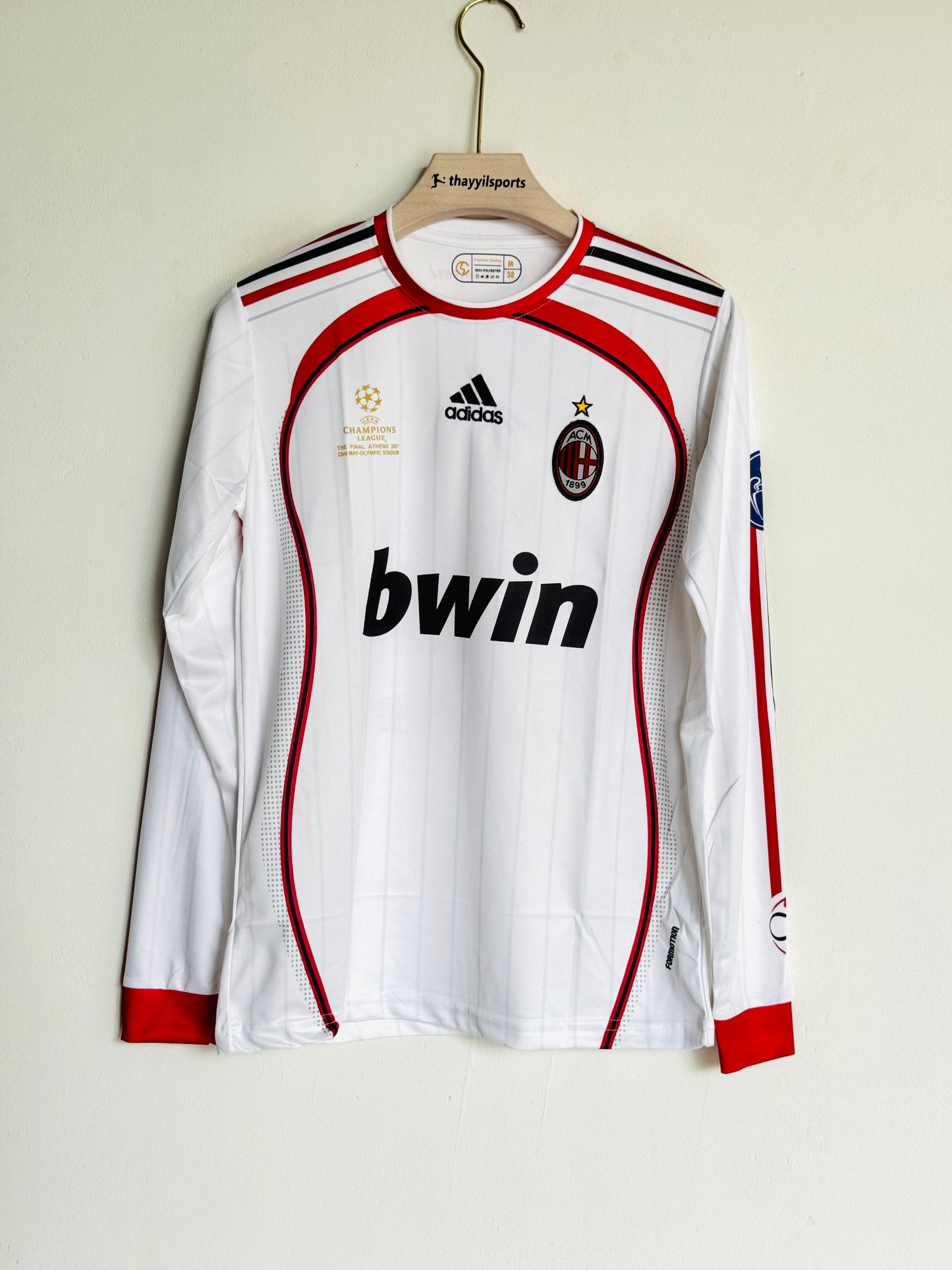 ACMILAN 2006-07 AWAY KIT TORRES FULLSLEEVE EMBROIDERY