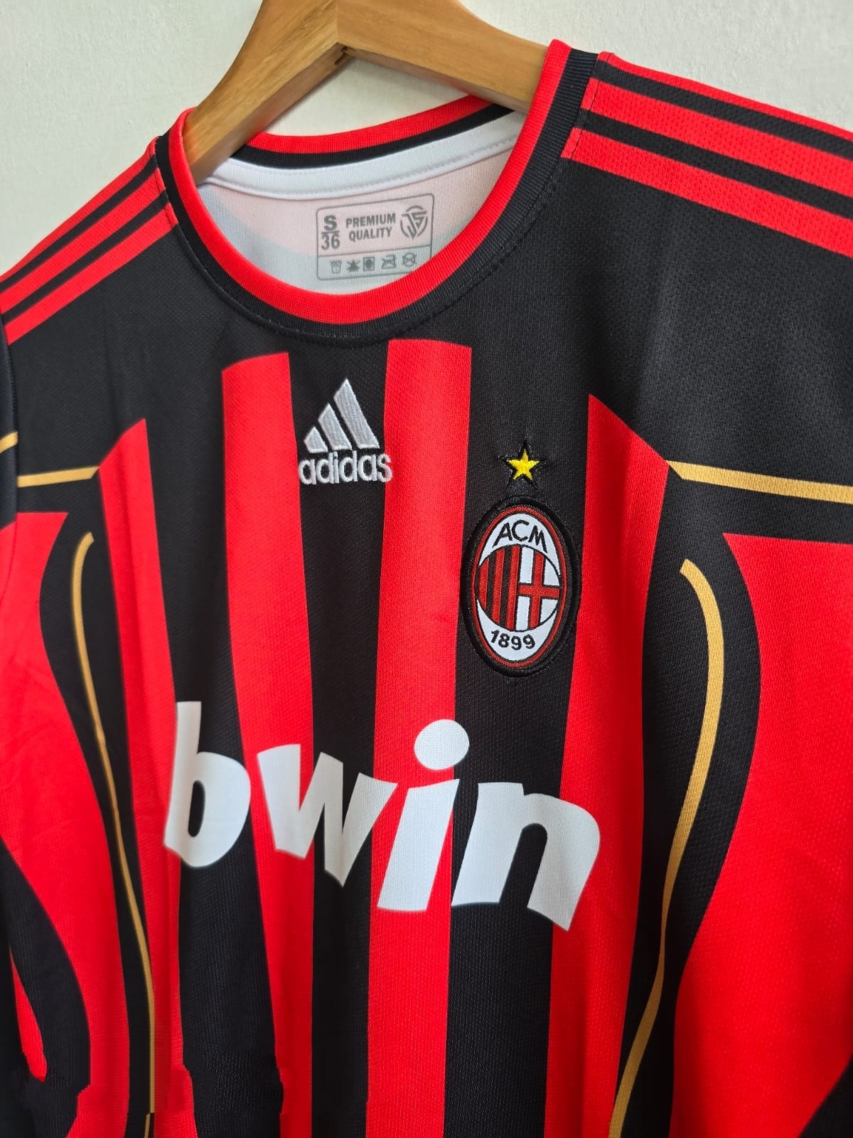 KAKA AC MILAN 06-07 HOME FULL SLEEVE KIT