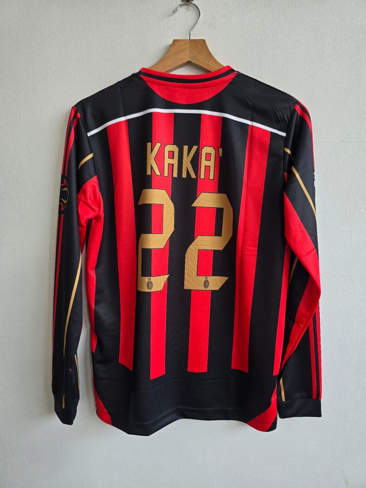 KAKA AC MILAN 06-07 HOME FULL SLEEVE KIT