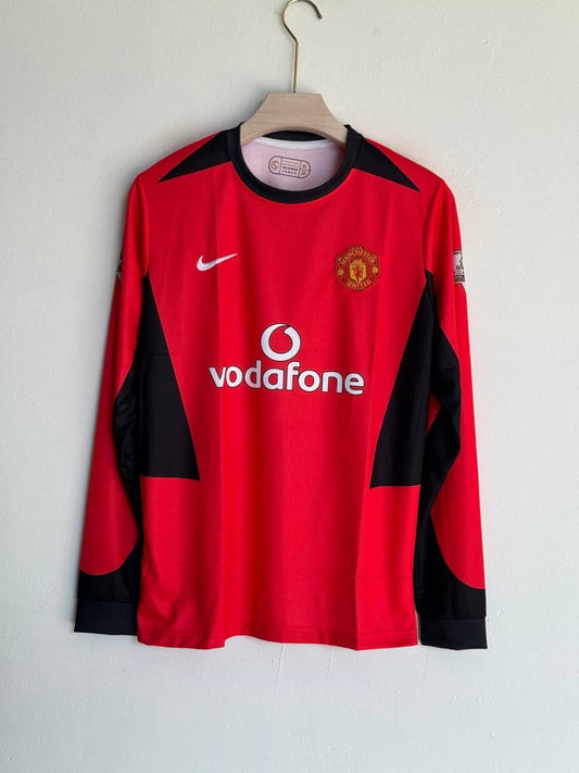 RONALDO MAN UNITED 02-03 HOME FULL SLEEVE KIT