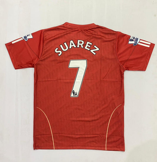 SUAREZ LIVERPOOL 10-11 HOME KIT