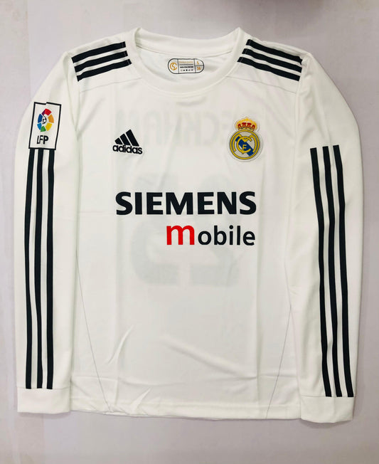 BECKHAM REAL MADRID HOME JERSEY
