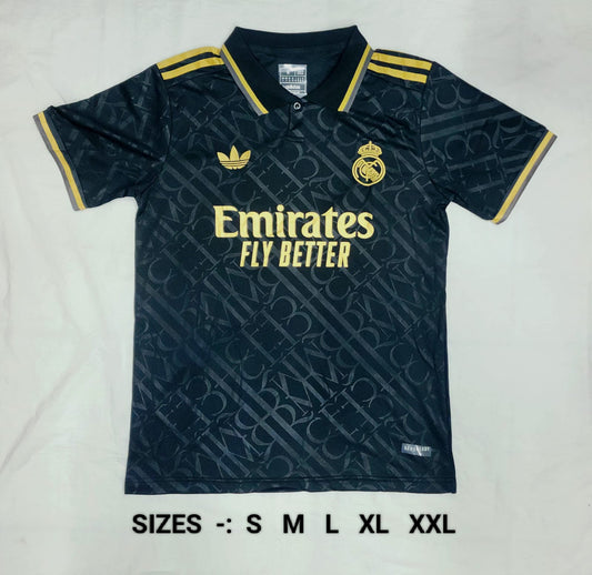 REAL MADRID BLACK POLO