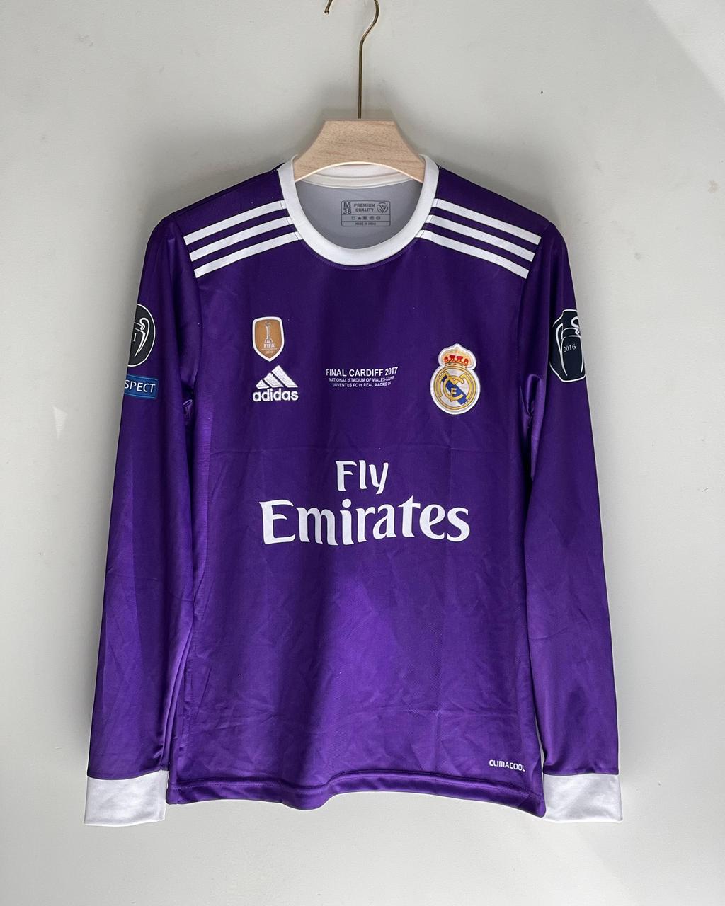 RONALDO REAL MADRID PURPLE PREMIUM FULL SLEEVE