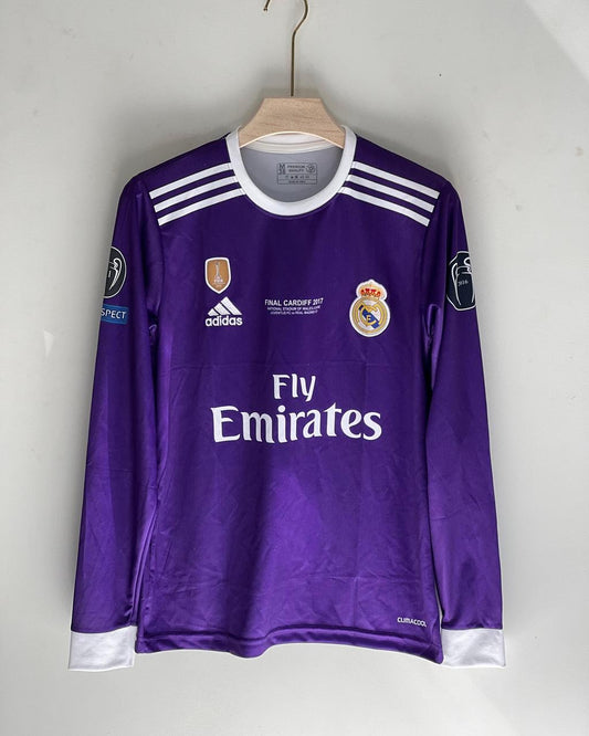 RONALDO REAL MADRID PURPLE PREMIUM FULL SLEEVE