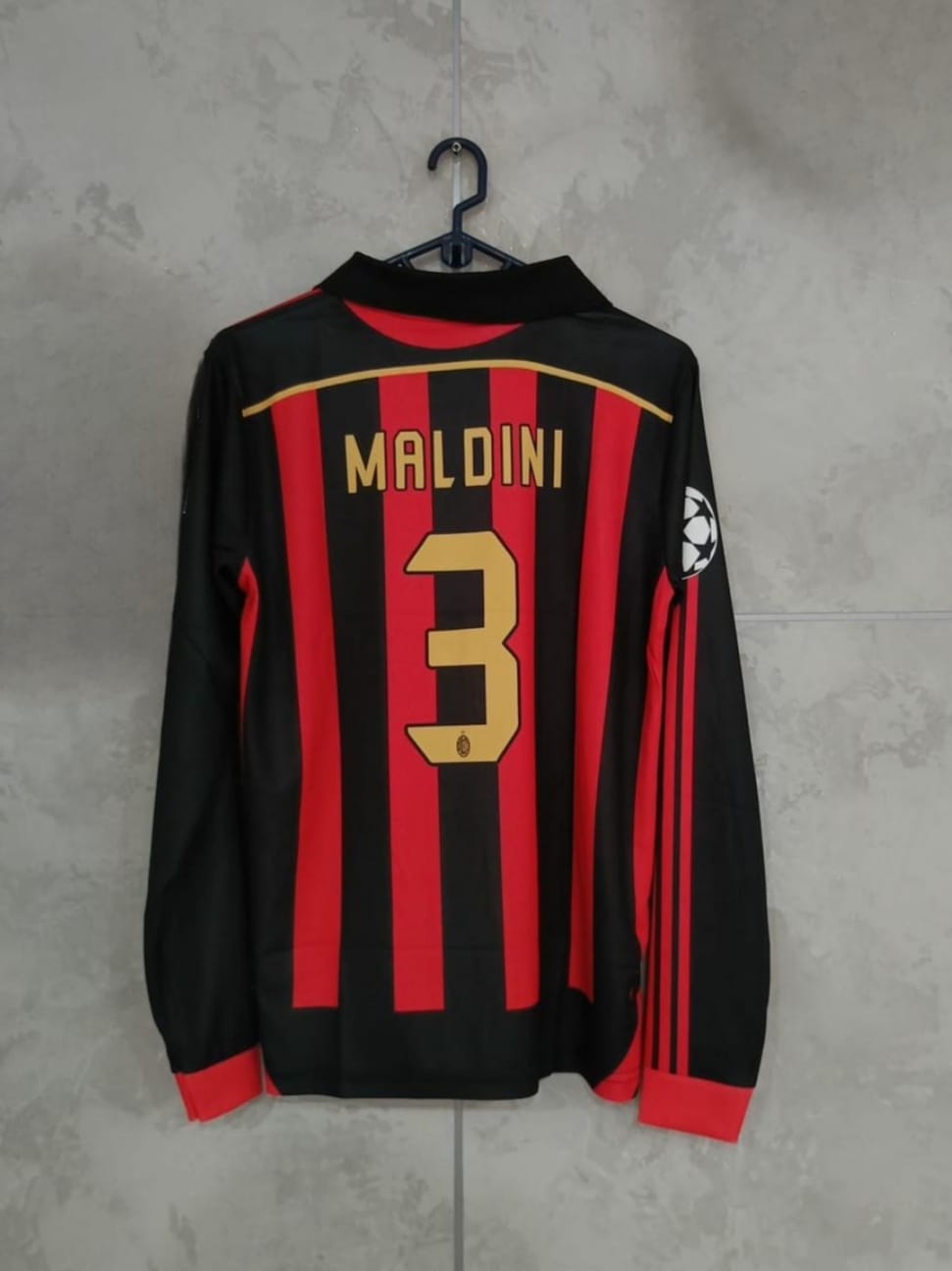 MALDINI AC MILAN 06-07 HOME FULL SLEEVE KIT