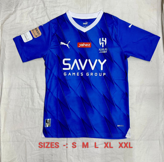 AL HILAL 23-24 HOME KIT – ROYAL BLUE EDITION