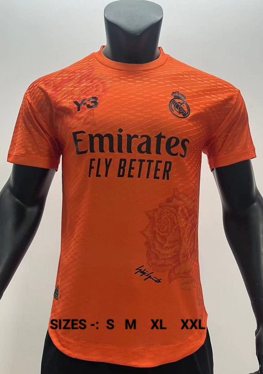 REAL MADRID 23-24 GOALKEEPER KIT – ORANGE EDITION