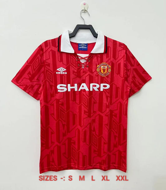 MANCHESTER UNITED 1994 HOME RETRO KIT